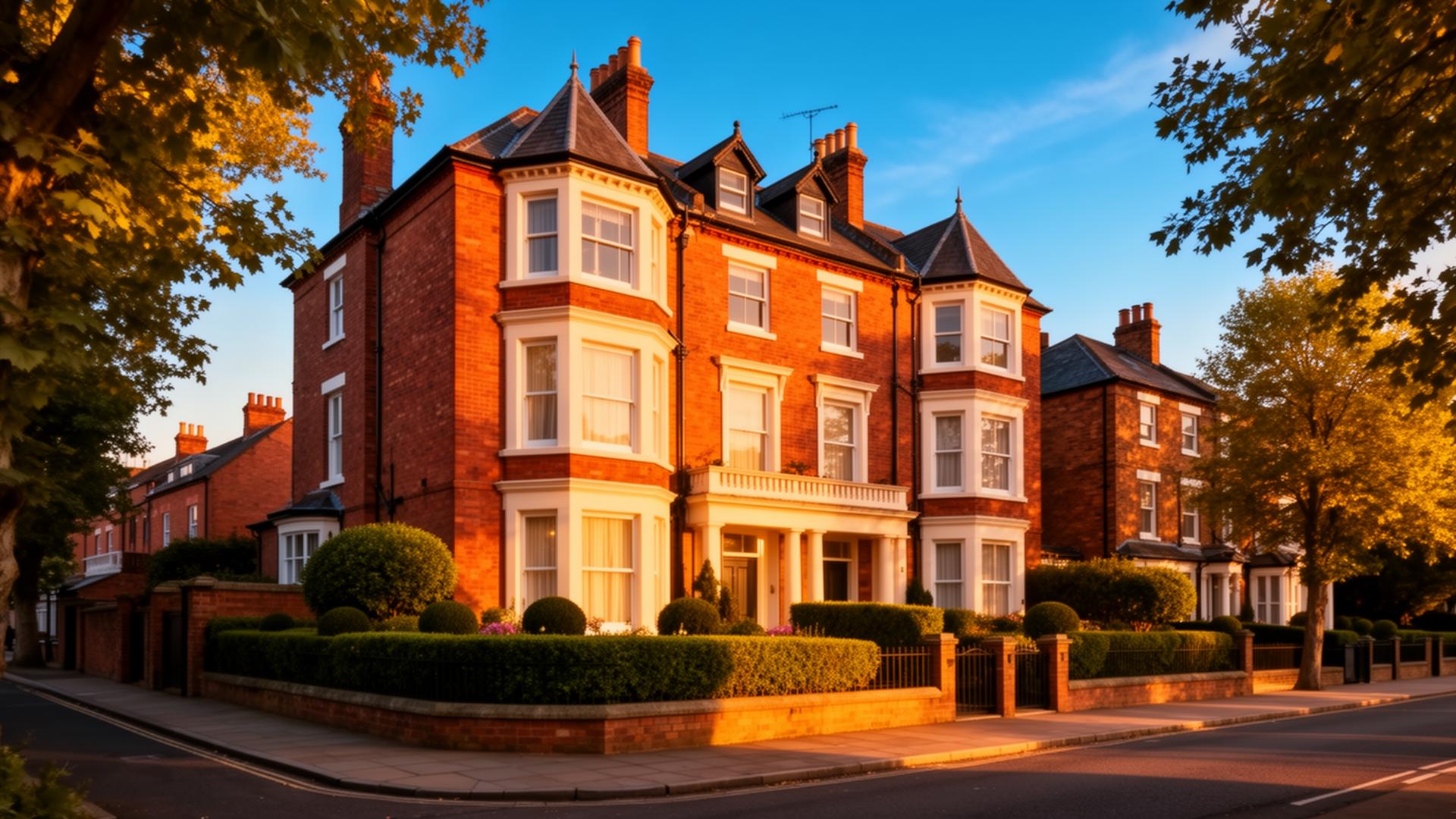 Elegant Leicester residential property